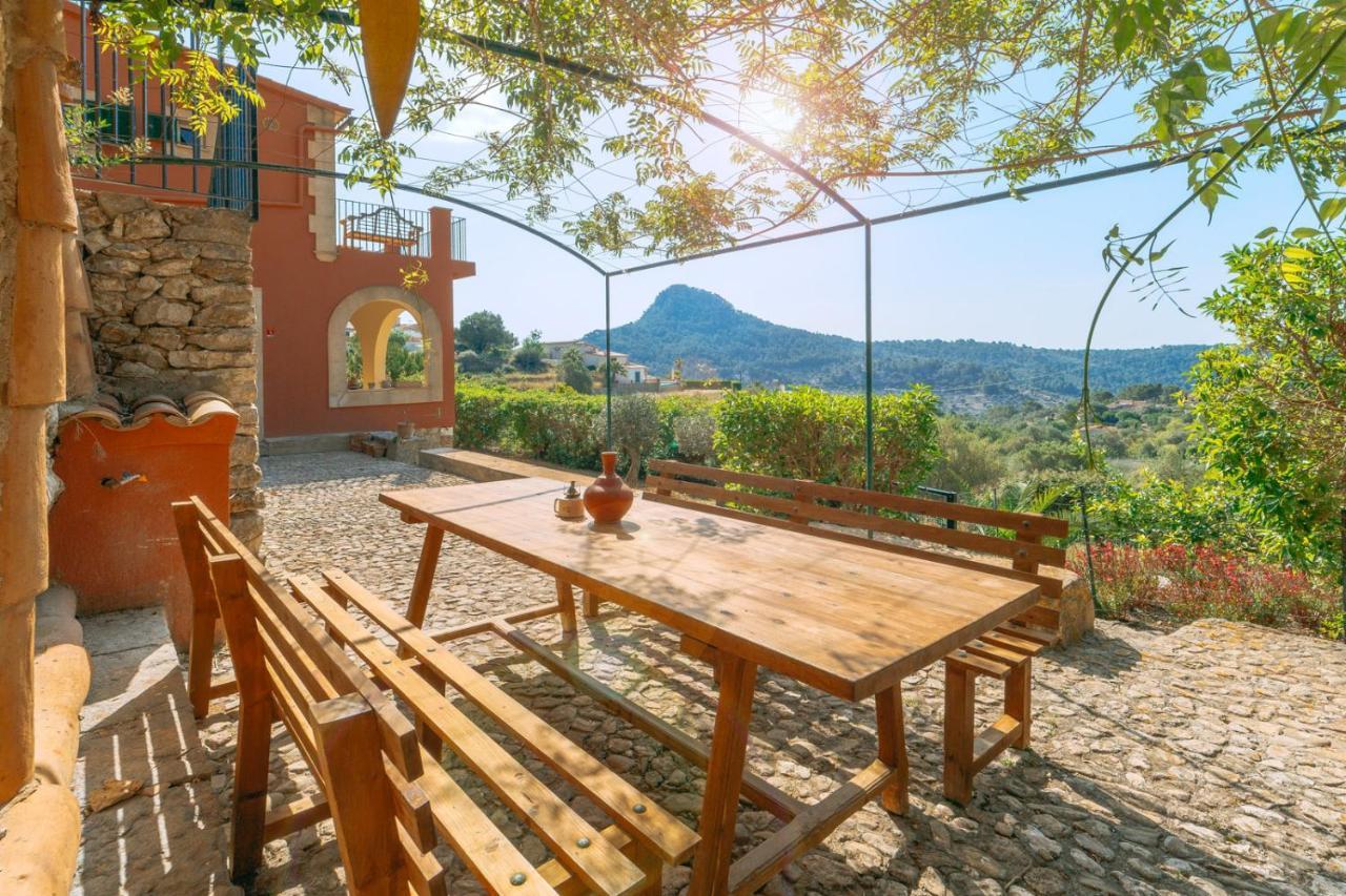 Wunderschoene Ruhige Finca Mit Pool In Galilea Галилея Экстерьер фото